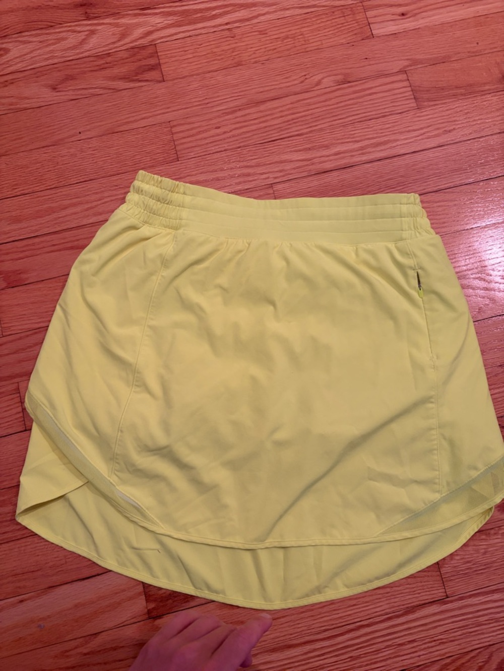 Lululemon Bright Yellow Active Skort - Lightweight Performance. Size 10.